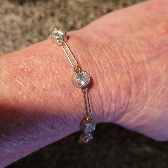 Moissanite Bracelet 3.75 ctw